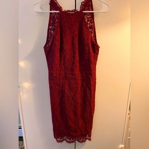 Red Lace Dress ❤️♥️💋